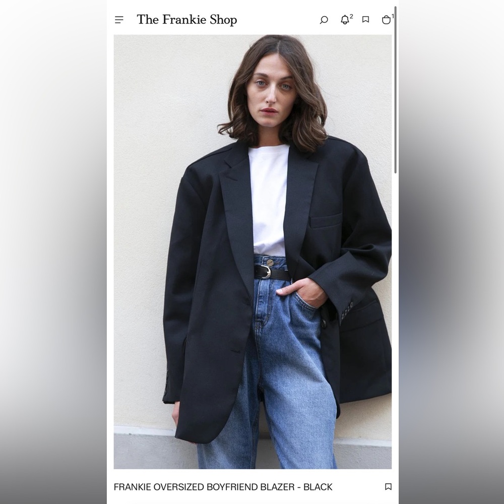 The Frankie Shop oversized boyfriend blazer